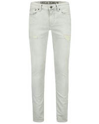 weiße Jeans mit Destroyed-Effekten von GARCIA