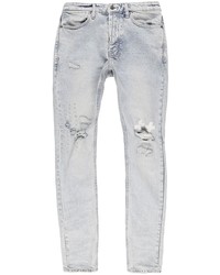 weiße Jeans mit Destroyed-Effekten von Ksubi