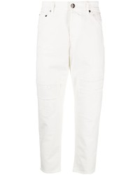 weiße Jeans mit Destroyed-Effekten von PT TORINO