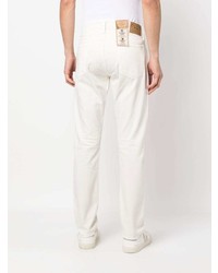 weiße Jeans mit Destroyed-Effekten von Polo Ralph Lauren