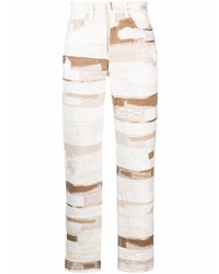 weiße Jeans mit Flicken von Givenchy