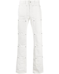 weiße Jeans mit Flicken von Lourdes
