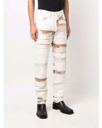 weiße Jeans mit Flicken von Givenchy