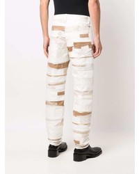 weiße Jeans mit Flicken von Givenchy