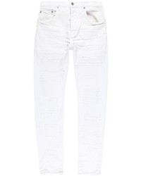 weiße Jeans mit Flicken von purple brand