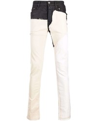 weiße Jeans mit Flicken von Rick Owens