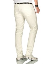 weiße Jeans von Alessandro Salvarini