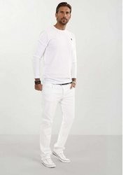 weiße Jeans von Alessandro Salvarini