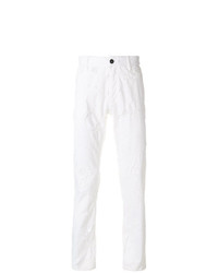 weiße Jeans von Ann Demeulemeester