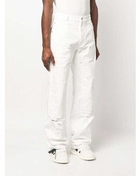 weiße Jeans von Heron Preston