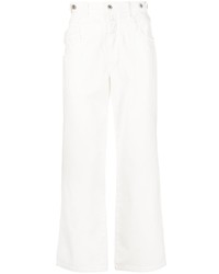 weiße Jeans von Feng Chen Wang