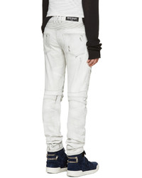 weiße Jeans von Balmain