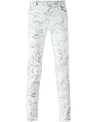 weiße Jeans von Kenzo