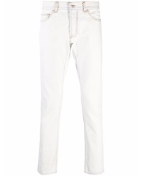 weiße Jeans von Marcelo Burlon County of Milan