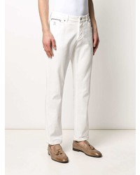 weiße Jeans von Brunello Cucinelli