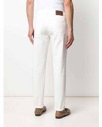 weiße Jeans von Brunello Cucinelli