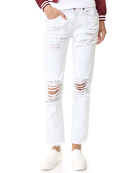weiße Jeans von One Teaspoon