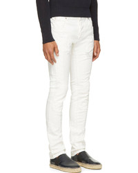 weiße Jeans von Balmain