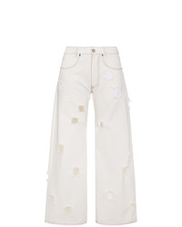weiße Jeans von Rejina Pyo