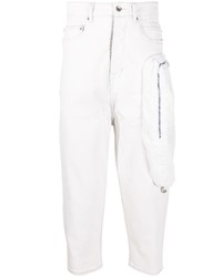 weiße Jeans von Rick Owens DRKSHDW
