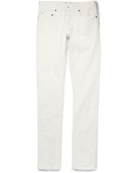 weiße Jeans von Saint Laurent