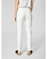 weiße Jeans von Selected Femme