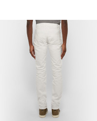 weiße Jeans von Saint Laurent