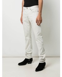 weiße Jeans von Saint Laurent