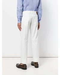 weiße Jeans von Borrelli