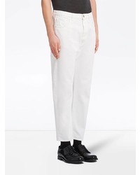 weiße Jeans von Prada