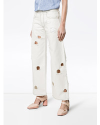 weiße Jeans von Rejina Pyo