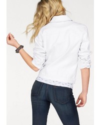 weiße Jeansjacke von Arizona