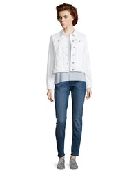 weiße Jeansjacke von Betty Barclay