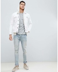 weiße Jeansjacke von Brave Soul
