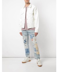 weiße Jeansjacke von John Elliott