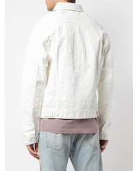 weiße Jeansjacke von John Elliott