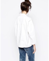 weiße Jeansjacke von Monki