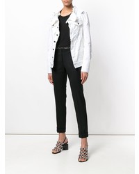 weiße Jeansjacke von Ann Demeulemeester