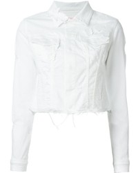 weiße Jeansjacke von Giamba