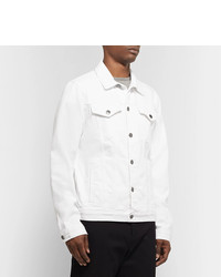 weiße Jeansjacke von Frame