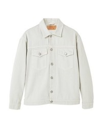 weiße Jeansjacke von Mango
