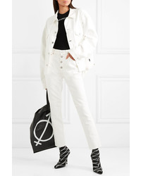 weiße Jeansjacke von Balenciaga
