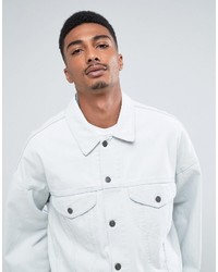 weiße Jeansjacke von Asos