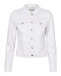 weiße Jeansjacke von Vero Moda