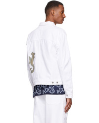 weiße Jeansjacke von Serapis