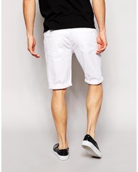 weiße Jeansshorts von Asos