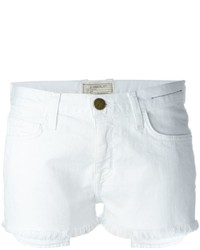 weiße Jeansshorts von Current/Elliott