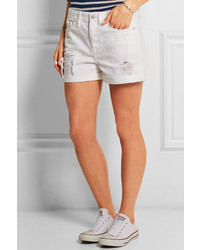 weiße Jeansshorts von Madewell