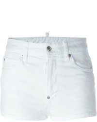 weiße Jeansshorts von Dsquared2
