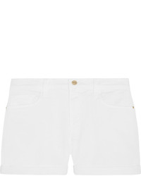 weiße Jeansshorts von Frame Denim